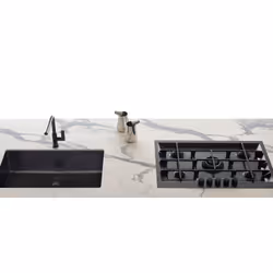 Foster 7601 632 Grigio Da incasso 80 cm Gas 5 Fornello(i) - Vista aggiuntiva 4