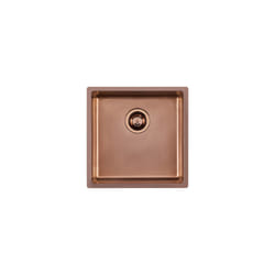 Foster KE - R15 Lavello sottopiano Quadrato Acciaio inox
