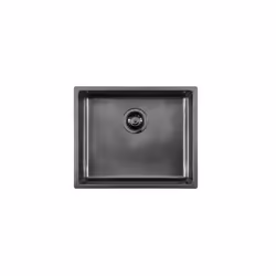 Foster KE - R15, Lavello sottopiano, Rettangolare, Acciaio inox, Acciaio inox, 1 ciotole, Gun Metal