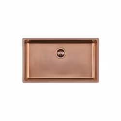 Foster KE - R15, Lavello sottopiano, Rettangolare, Acciaio inox, Rame, 1 ciotole, Rettangolare