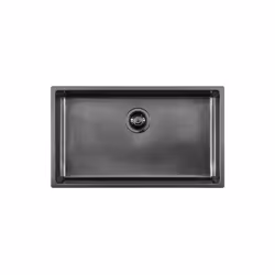 Foster 2157 086, Lavello montato su piano, Rettangolare, Acciaio inox, Grigio, 1 ciotole, Gun Metal