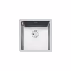 Foster 3356 850, Lavello sottopiano, Quadrato, Acciaio inox, Acciaio inox, 1 ciotole, Quadrato