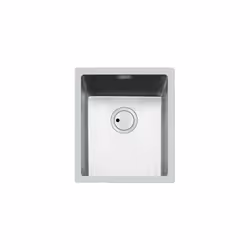 Foster S4001, Lavello sottopiano, Rettangolare, Acciaio inox, Acciaio inox, 1 ciotole, Rettangolare