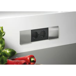 Foster 8000017 presa energia 2 x Type F Nero