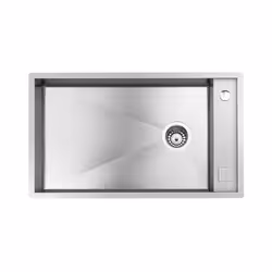 Foster Quadra, Lavello montato su piano, Rettangolare, Acciaio inox, Acciaio inox, 1 ciotole, Rettangolare
