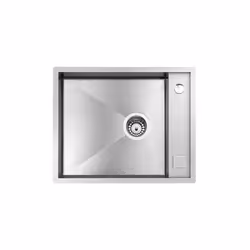 Foster Quadra, Lavello montato su piano, Rettangolare, Acciaio inox, Acciaio inox, 1 ciotole, Rettangolare