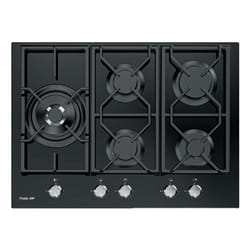 Foster Power Glass Nero Da incasso 70 cm Gas 5 Fornello(i)