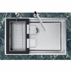 Foster Quadra EVO Lavello ad incasso Rettangolare Acciaio inox - Vista aggiuntiva 2