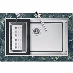 Foster Quadra EVO Lavello ad incasso Rettangolare Acciaio inox - Vista aggiuntiva 4