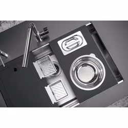 Foster Quadra EVO Lavello ad incasso Rettangolare Acciaio inox - Vista aggiuntiva 5