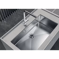 Foster Quadra R12 Lavello ad incasso Rettangolare Acciaio inox - Vista aggiuntiva 2