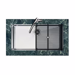Foster Quadra R12 Lavello ad incasso Rettangolare Acciaio inox - Vista aggiuntiva 6