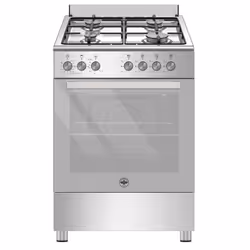 Bertazzoni La Germania SE664GX/24, Cucina, Acciaio inox, Manopola, Acciaio inox, Alluminio, Gas
