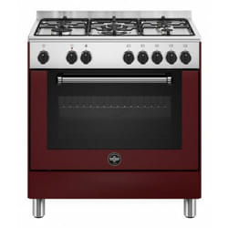 Bertazzoni La Germania Americana AMN855EVIV/24 cucina Elettrico Gas Bordeaux