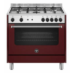 Bertazzoni La Germania Americana AMN965GVIV24 cucina Elettrico/Gas Gas Rosso