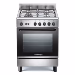 Bertazzoni La Germania Americana S64051XT/24, Cucina, Acciaio inox, Manopola, Bianco, Acciaio, Frontale