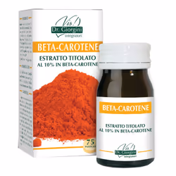 Dr Giorgini Beta-Carotene è un integratore alimentare indicato per il benessere della pelle e per avere un senso di sollievo. ...