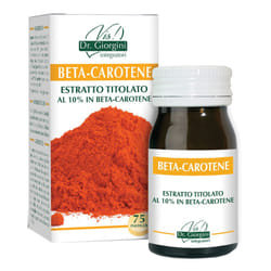 Dr Giorgini Beta-Carotene Integratore per la Pelle 75 Pastiglie