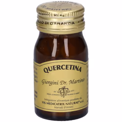 Integratore di quercetina, utile nei casi in cui si intenda aumentare l'apporto di tale prezioso flavonoide nella dieta. Prod ...