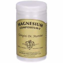 Dr.Giorgini Magnesium Compositum-T è un integratore alimentare a base di Magnesio e Aminoacidi utile per i muscoli e per le o ...