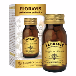 Floravis è un integratore alimentare, che promuove il benessere dell'intestino e combatte contro il gonfiore. Confezione da 8 ...