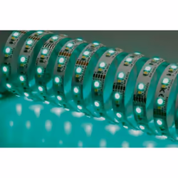 Striscia led Nobile Illuminazione RGB+W 5 metri- 80322/RGBW Striscia LED RGB+W (3000K) da interno di 5 metri. LED 5050+3528, ...