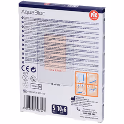 Pic Aquablock Cerotto Post-Operatorio Impermeabile 10x6cm 5 Pezzi - Vista aggiuntiva 4