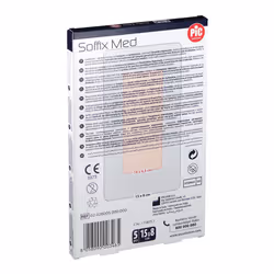 Pic Soffix Med Cerotto Post-Operatorio con Antibatterico 15x8cm 5 Pezzi - Vista aggiuntiva 4