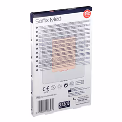 Pic Soffix Med Cerotto Post-Operatorio con Antibatterico 10x12cm 5 Pezzi - Vista aggiuntiva 4