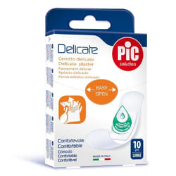 Pic Cerotti Delicate Antibatterici 25x72mm 10 Pezzi