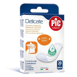 Pic Cerotti Delicate Antibatterici 19x72mm 20 Pezzi