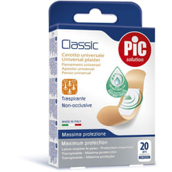 Pic Cerotti Classic Antibatterici per Ferite 20 Pezzi