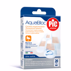 Pic Cerotti Aquabloc MIx Antibatterici Impermeabili 20 Pezzi