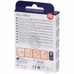 Pic Cerotti Aquabloc Antibatterici Impermeabili Rotondi Diametro 22,5mm 20 Pezzi - Vista aggiuntiva 4