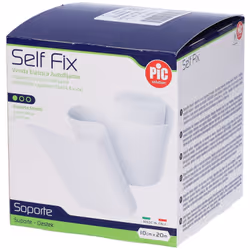 Pic Solution Self Fix Benda elastica autoaderente 10 cm x 20 m 1 pz Assorbenti - Vista aggiuntiva 4
