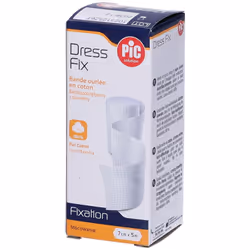 PIC Solution Dress Fix 7 cm x 5 m Benda Orlata 1 pz Fasciatura - Vista aggiuntiva 4