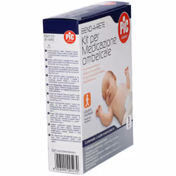 Pic Solution Kit per Medicazione Ombelicale 3 pz Fasciatura