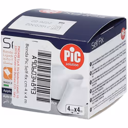 Pic Solution Self Fix Benda Elastica 4 cm x m 1 pz Assorbenti - Vista aggiuntiva 4