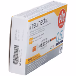 Pic Solution Siringa per Insulina 31 G 8 mm 0,5 ml 30 pz Siringhe - Vista aggiuntiva 4
