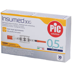 Pic Insumed Siringhe per insulina 0,5 ml 30 pz
