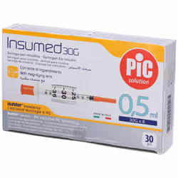 Pic Insumed Siringhe per insulina 0,5 ml 30 pz