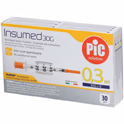 Pic Solution Siringa per Insulina 0,3 ml 30 G x 8 mm pz Siringhe - Vista aggiuntiva 4