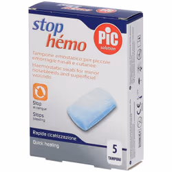 Stop Hèmo Tampone al Sangue 5 pz Tamponi nasali