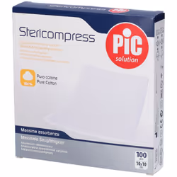 Pic Solution Stericompress 10 cm x 100 pz Garza