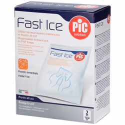 Ghiaccio Instantaneo Pic Fast Ice per Traumi 2 Buste