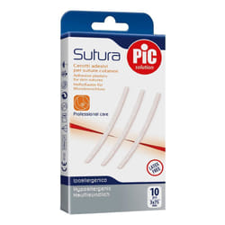 Pic Cerotti Sutura 3x75mm 10 Pezzi