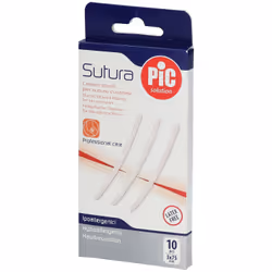 Pic Cerotti Sutura 3x75mm 10 Pezzi