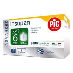 Pic Insupen Advance Ago per Penna 32G 6 mm 100 pz iniezione