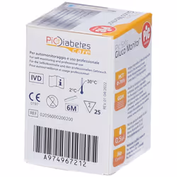 Pic Gluco Monitor Strisce per Glicemia 25 Pezzi - Vista aggiuntiva 4