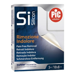 Pic Cerotti Post Operatorio Siliconico 10x8cm 5 Pezzi